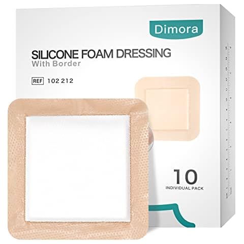 Dimora Silicone Foam Dressing 6"x6" Cover