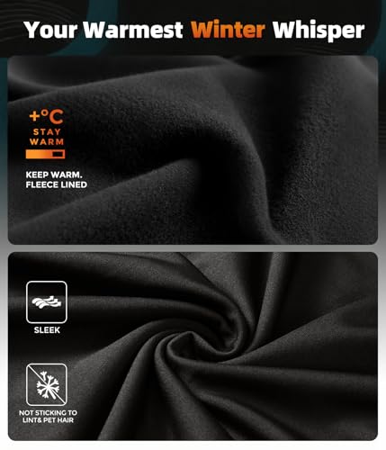 CL Convallaria Ropa Interior Térmica para Hombre, Conjunto Funcional de Esquí con Forro Polar Transpirable para Hombres - imagen 5