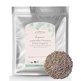 Starwest Botanicals Dried Lavender Flowers Extra Organic - Edible Loose Lavender Buds for Tea, Drinks, Baking, & Cooking, Certified Kosher Herb, Non-GMO - Bulk 1 lb Bag