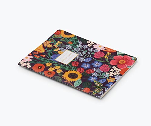 Rifle Paper Co. 2024 Blossom 12-Month Academic Planner - August 2023-July 2024, Thread-Stitch Binding, 9.75" L X 7.75" W, Features Metallic Gold Foil Accents, Includes Monthly Pages And Note Section #TOP5