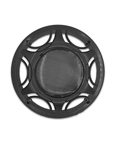 Anello Protettivo Decorativo Griglia Per Altoparlante Tondo Cavo Da 8 Pollici Per Auto 228 Mm Accessori AudioBlack