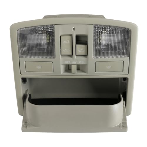 Image of Osompar Overhead Console Reading LED Light w /Sunroof Switch for Mazda 3 2010 2011 2012 2013 Upgraded Version Sunglass Holder Console