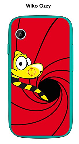 Onozo Coque TPU Gel Souple Wiko Ozzy Design Snake