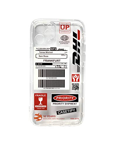 50 Geburtstag Schutzhülle für iPhone XS Max, stoßfest, ultra-transparent, mit Stoßstangen aus weichem TPU, flexibel, stoßfest, kompatibel mit