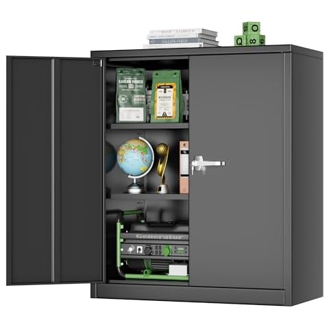 Greenvelly Metal Storage Cabinet Cover