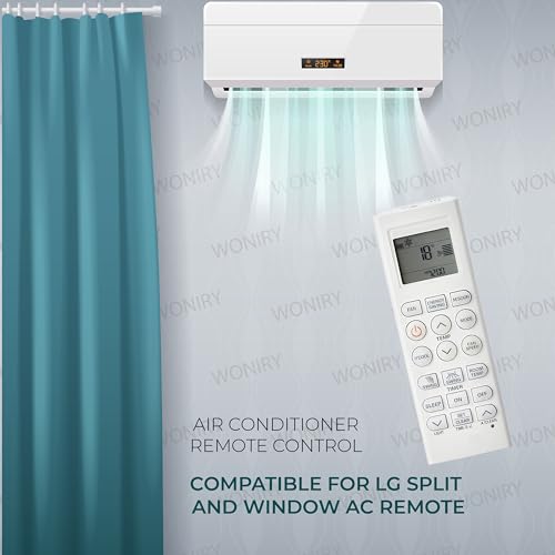 Image of Air Conditioner Remote Control Compatible for Lg Split and Window AC Remote (AC-36i)