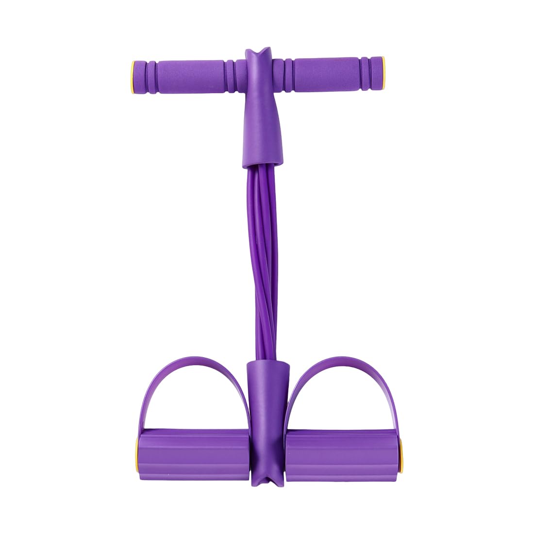 Fascia di Resistenza Fitness, Corda Elastica a 6 Tubi per e Stretching, attrezzo per addominali,per Addominali, Vita e Allenamento a Casa