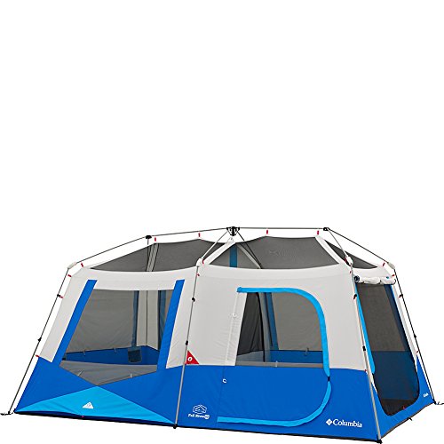 Columbia Sportswear Fall River 10 Person Instant Dome Tent (Compass Blue)