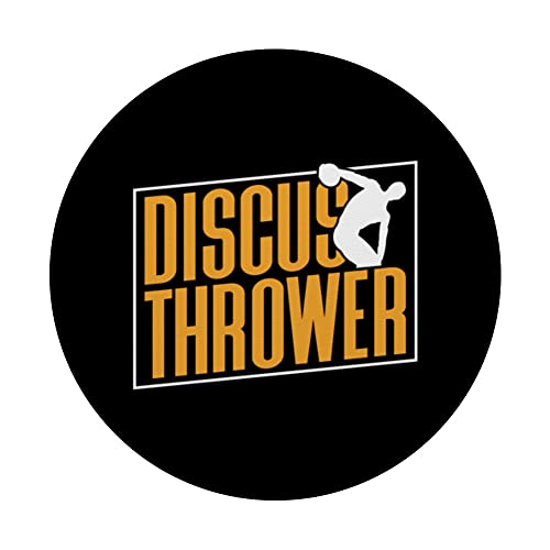Foto von Diskuswerfer Diskuswerfen Diskus Diskuswurf PopSockets mit austauschbarem PopGrip