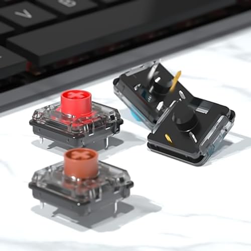 Switchs tactiles Kailh Choc V2 à retour précis 50 gf pour rétroéclairage SMD de clavier