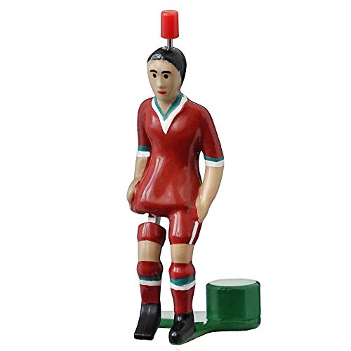 TIPP-KICK Top-Kicker Liverpool I Original Spieler für Groß & Klein I Spielspaß mit der Fußball-Figur Spiel I Zubehör I Trikot Rot