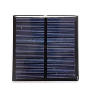 Electronicspices Solar for DIY Square Shape Mini Solar Panel 6V-100 mAh (70 x 70 x 03 mm) – (PACK OF 2)