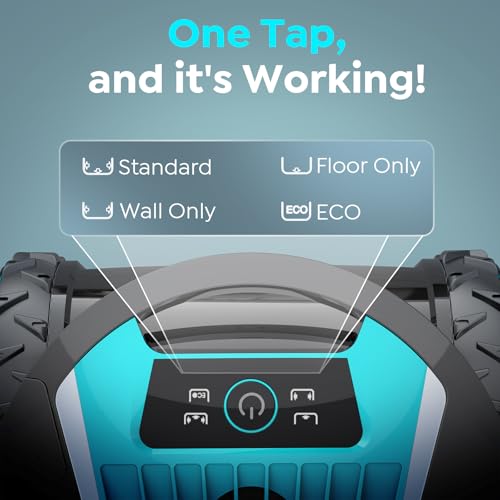 Image of Pleco Pro Cordless Robotic Pool Cleaner, Smart Navigation, 210-240 Min Runtime, Wall Climbing & Waterline Cleaning, Up to 2691 Sq.Ft, Dual-Layer Filtration for Inground Pools(Graphite Gray)