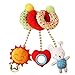 KKPLZZ Jouet en Spirale pour Berceau, Jouet à hochet, activité d'enveloppement en Spirale pour bébé, Jouets Suspendus, Poussette, Jouets, Chariot, siège de Landau, Jouet avec Cloche Qui Sonne