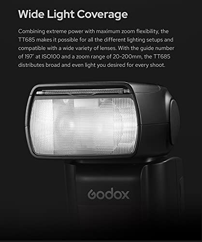 Amazon | 【Godox正規代理】GODOX TT685II-N TTLカメラフラッシュ 1