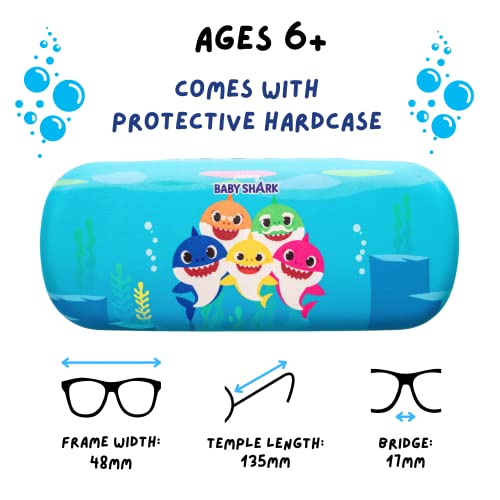 x Nickelodeon Baby Shark Kids Eyeglasses - Prescription Ready for Kids 6-134