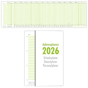 Primus Print 2026 Jahresplaner 34 Mitarbeiter 5er Pack