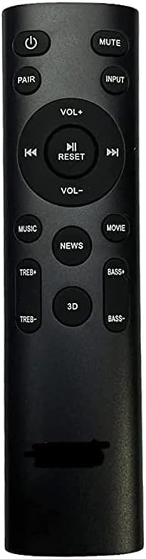 Hybite Remote Compatible Control for Boat SOUNDBAR & Home Theater System (Please Match The Image with Your Old Remote), Black