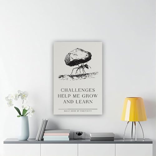 Tableau vintage fourmi et citation decoration murale premium