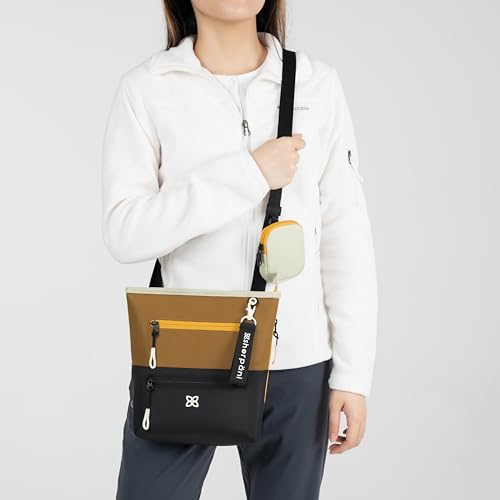 Image of Sherpani Sadie, Nylon Crossbody Bag, Lightweight Shoulder Bag, Travel Cross Body Purse, Crossbody Bags for Women, RFID Protection with Removable Coin Purse (Elmwood)