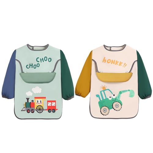 Bavaglini PandaEar Super Leggeri - 3 Pack Impermeabili Per Bambini 5-36 Mesi - Foto 2