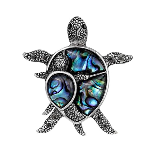 Stylish Turtles Pin With Alloy Shell Handcraft Detail for All Ages