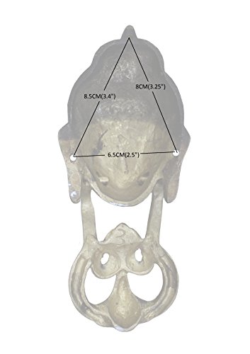 eSplanade Zahlungs-Management Bronzepferdekaninchen-Ren-Elefantklopfer Buddha Mehrfarbig