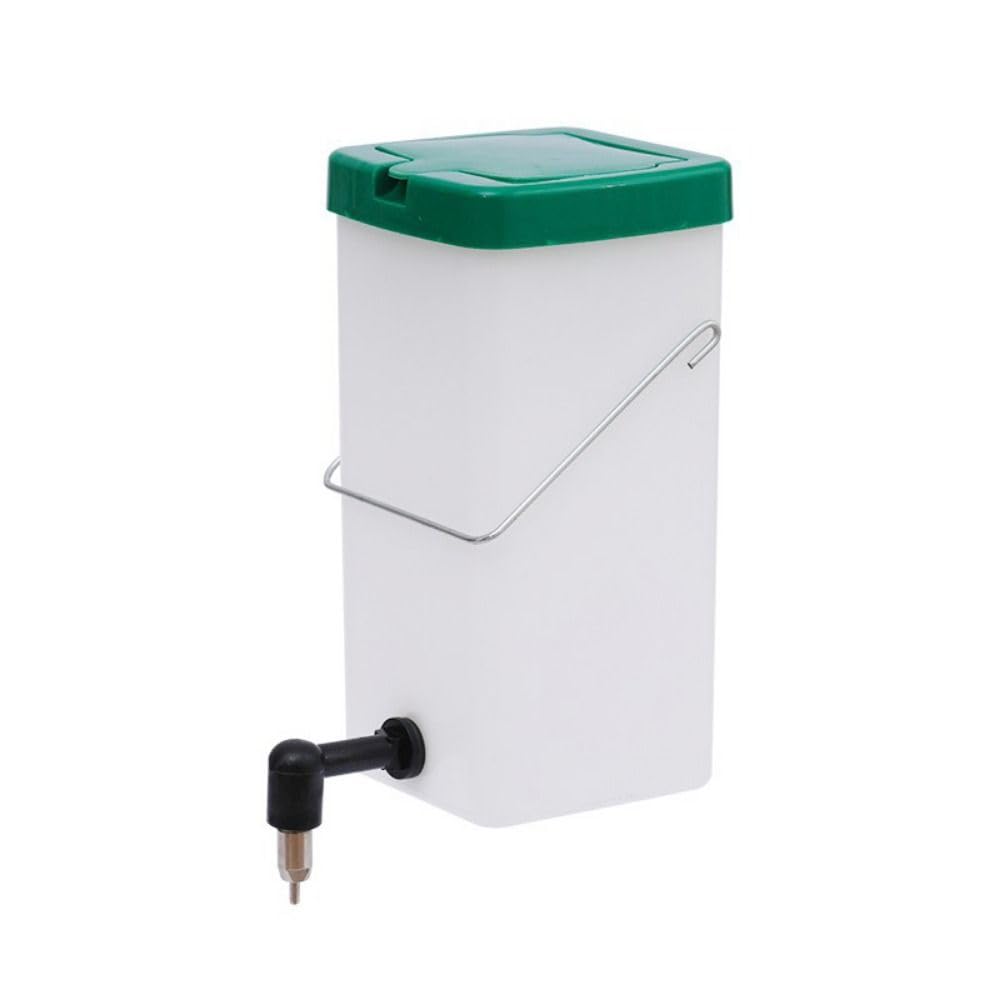 Dispensador de agua de conejo de plástico desmontable, cuenco de agua automático para mascotas pequeñas para jaula de mascotas (1000 ml)