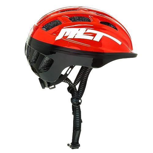 Capacete infantil para crianças MLT vermelho