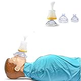 Tragbares Erstickendes Rettungsgerät Choking Emergency Device CPR Training Masken Erste-Hilfe-Sets Werkzeug Anti-Erstickungsgerät für Haushalt Erwachsene und Kinder Erstickungs Rettungsgerät
