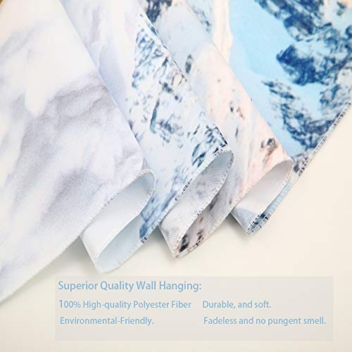 image for threetothree Tapestry 3 Snowboards Ski Standing Snow Slope Mountains S