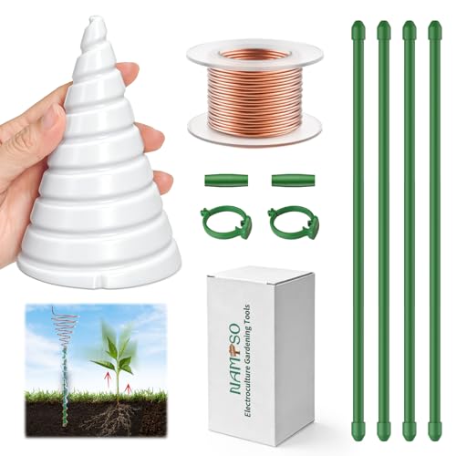 NAMTSO Electroculture Copper Wire Gardening Tools Custom Extra Large Cone
