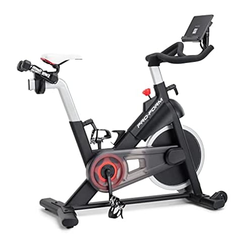 ProForm Carbon CX Smart Exercise Bike with 3 Lb. Dumbbell Set and 30-Day All-Access iFIT Membership