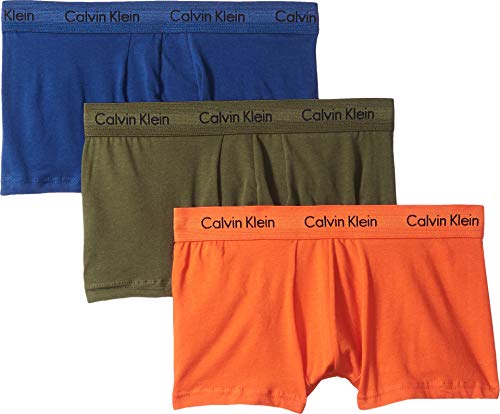 Image of Calvin Klein Cotton Stretch 3 Pack Low Rise Trunks