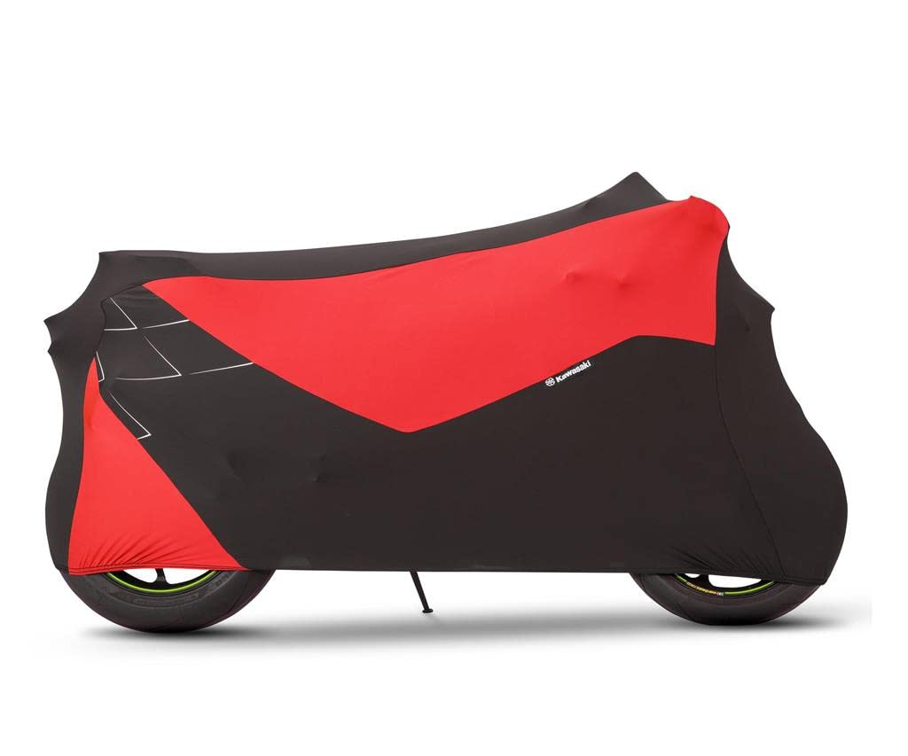 Kawasaki Telo di copertura per interni HQ Super Stretch rosso