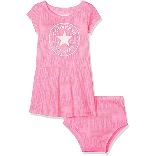 Ensemble Converse robe bébé fille anti-irritation vêtement souple et facile à enfiler