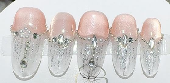 10枚入りネイルシール/人工爪-VS40-SGWGZTY-B300-S