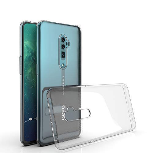 Image of Case Creation Brand - Mobile Cover for Oppo Reno 10X Zoom (Soft & Flexible Back Case), Transparent