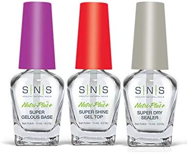SNS Liquids Kit - GELOUS BASE, SEALER, TOP