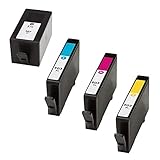 cartouche compatible hp 301  lot de 4 cartouches generique Premiuns 907xl bk + 903xl c/m/y pour HP OFFICEJET 6900 SERIES