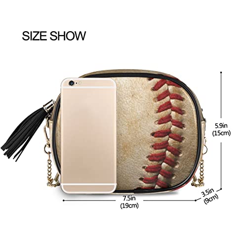 ALAZA PU Leather Small Women Crossbody Shoulder Bag Purse Wallet with Adjustable Chain Strap3