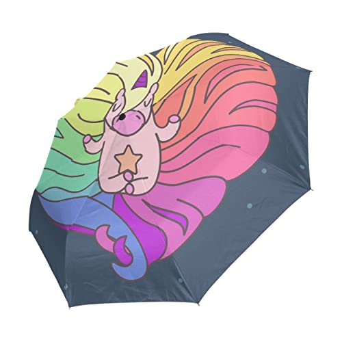 Parapluie pliable coupe-vent automatique protection UV enfant femme homme