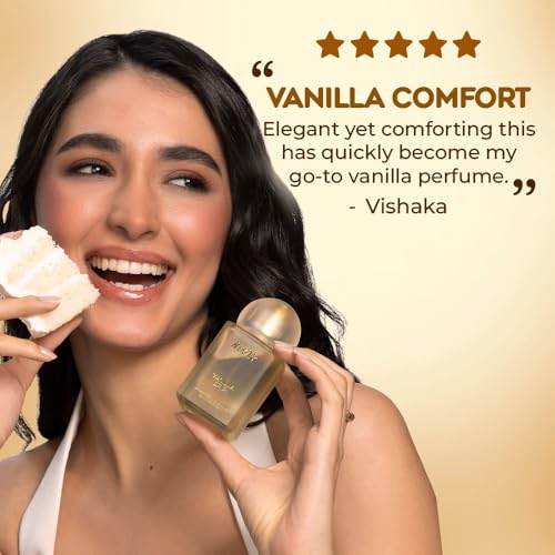 Image of Nykaa Vanilla Drip EDP 50ml | Vanilla Perfume for Women | Pear Sweet Creamy Fragrance | Long-Lasting Daily Wear Scent | Best Sweet Perfume | Best Gift for Her