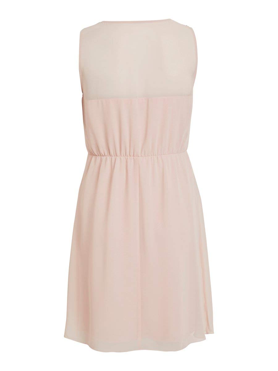 Vila Damen Vialli S/L Dress/Dc Kleid