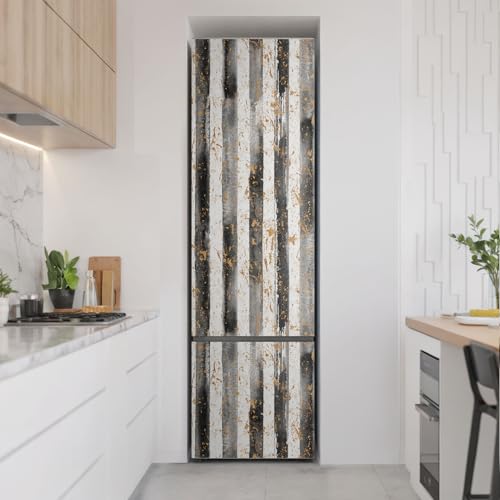 Sticker frigo 60x205 cm pour masquer les rayures et chocs - 3