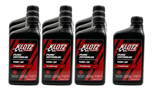 Aceite de motor sintético 10W40 set de 10 botellas de 1 cuarto miniatura 1