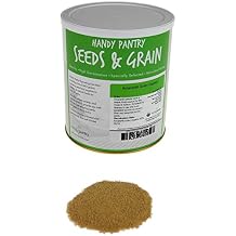 بذور الأمارانث العضوية- 5 Lbs- بذور الحبوب لتنبت البراعم والطبخ والطحن للدقيق والحساء وتخزين الطعام والمزيد
