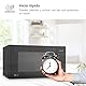 LG MH6042D Mikrowelle mit Grill und Digitalanzeige, 20 l, 700 W, 5 Leistungsstufen, I-Wave-Funktion, schnelleres Kochen, geschmacksneutral, einfache Reinigung, Schwarz