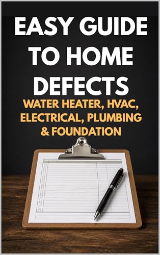 The Plain-English Field Guide to Home Defects: How to Recognize Warning Signs in Your Water Heater, HVAC, Electrical, Plumbing, and Foundation — Without a Single Photo (Home Inspection DIY)