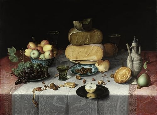 Tableaux Graffiti au fromage Van Dyck pour la décoration murale d'un salon moderne